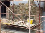 Rifacimento muro in pietra
